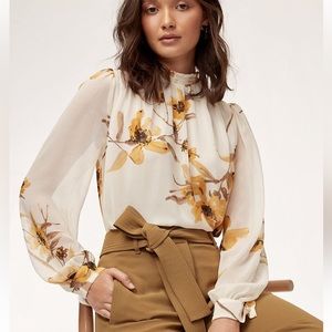 Aritzia- Paula blouse